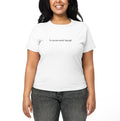in my own world tee